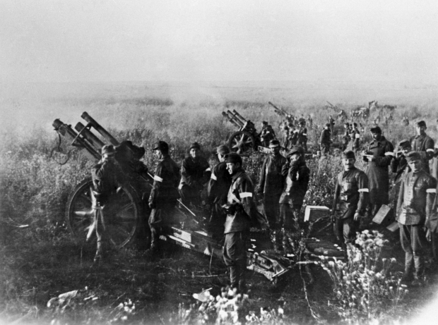 Magyar tüzérség a keleti fronton
